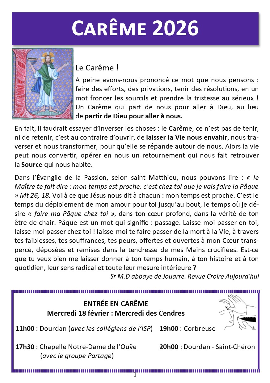 Carême 2026